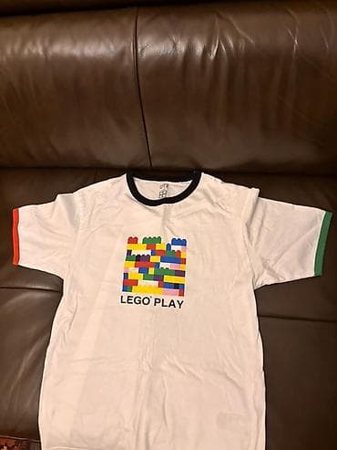 Футболки: Футболка LEGO PLAY - Белая футболка с контрастной черной окантовкой — 1