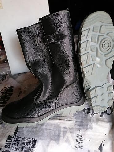 керза сапог: Сапоги рабочие с литыми подошвами. Россия. Новые. Размер 43,5 — 1