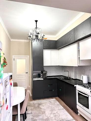 flat osh: 2 комнаты, 75 м², Ала-Арча ТРЦ Элитка, 9 этаж, Евроремонт — 2