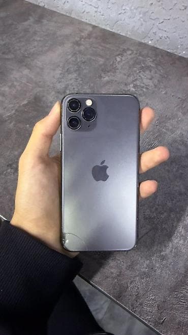 IPhone 11 Pro, Б/у, 64 ГБ, Space Gray, 72 % — 1