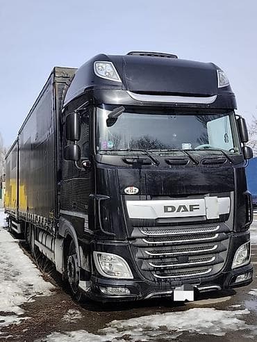 фикс с тормазами: Тягач, DAF, Шторный — 2