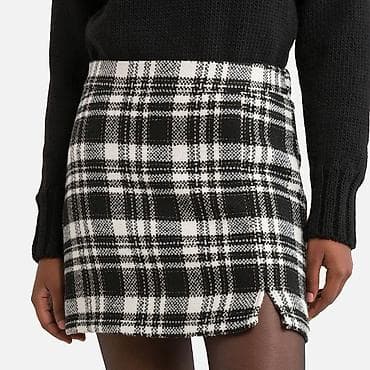 Спецодежда: Юбка, Модель юбки: Прямая, Мини, По талии, С вырезом — 1