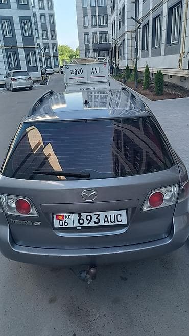 Mazda 6: 2004 г., 2.3 л, Механика, Бензин, Универсал