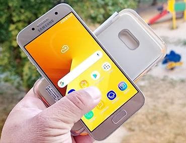 sony 7: Samsung Galaxy A5 2017, Б/у, 128 ГБ, цвет - Золотой, 1 SIM, 2 SIM — 5