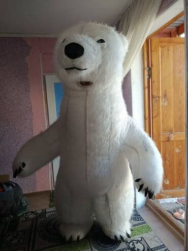 прокат костюм деда мороза детский: Ростовая кукла, Зверушка, Медведь — 4