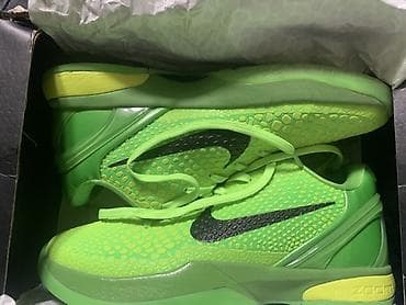 обувь новые: Мужские кроссовки, 45, Nike, Новый, цвет - Зеленый, Платная доставка — 1