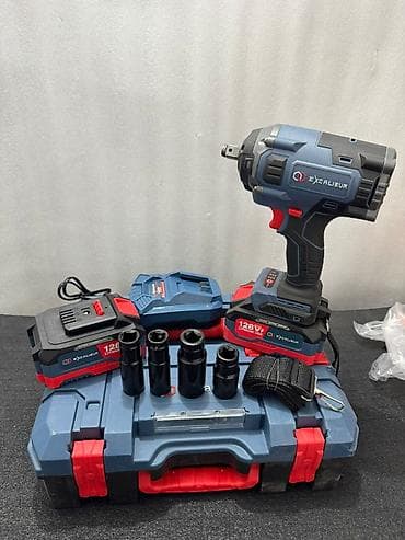 Комплект для автосервиса Excalibur: аккумуляторный ударный гайковёрт + — 1