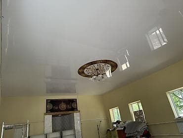 димит: Натяжной потолок Матовое Монтаж — 5