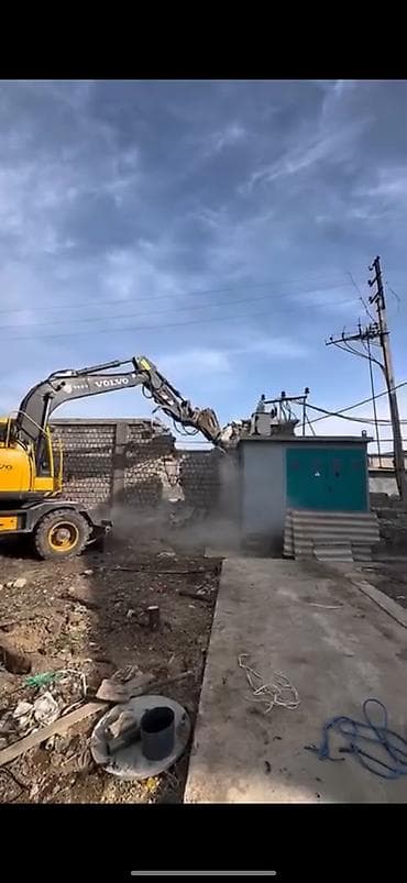 Услуги демонтажа и сноса объектов спецтехникой - Механизированный lalafo.kg да Услуги демонтажа и сноса объектов спецтехникой - Механизированный