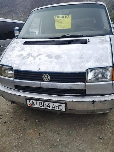 Унаа: Volkswagen Transporter: 1990 г., 2.4 л, Кол менен иштөөчү, Дизель, Вэн/Минивэн — 2