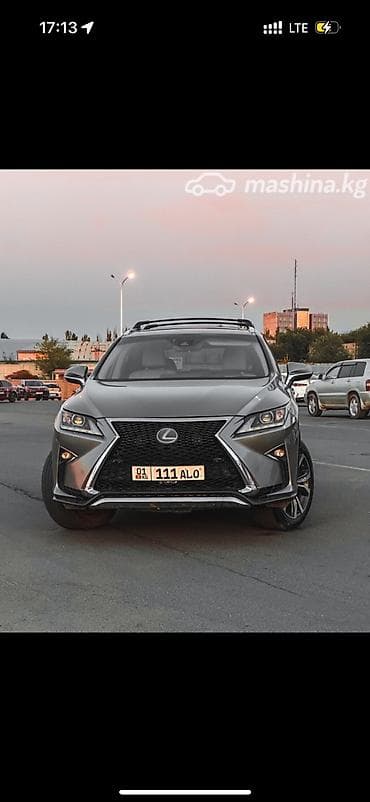 Lexus: Lexus RX: 2019 г., 3.5 л, Автомат, Бензин, Кроссовер — 2
