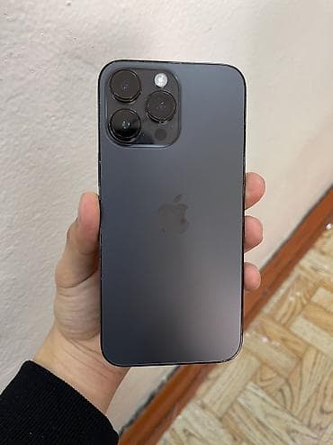 airpods про: IPhone 14 Pro Max, 256 ГБ, Графит, 81 % — 3