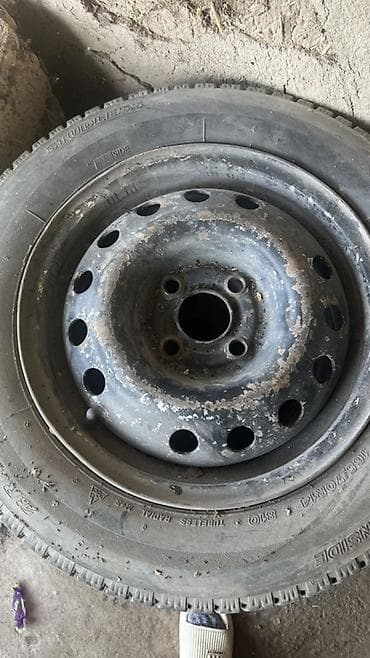 Колеса в сборе: Колеса в сборе 165 / 70 / R 14, Зима, Комплект, Легковые, Железные, отверстий - 4 — 2