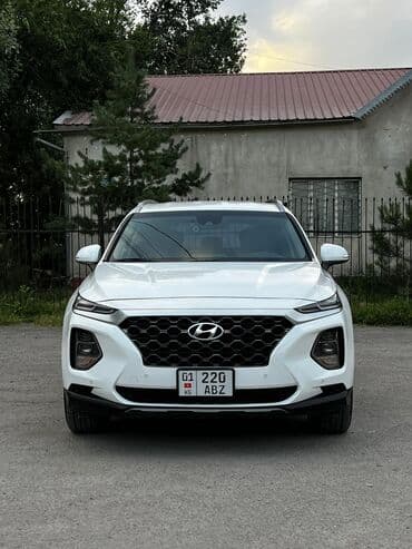 авто из кореи в наличии в бишкеке: Hyundai Santa Fe: 2019 г., Автомат, Дизель — 1