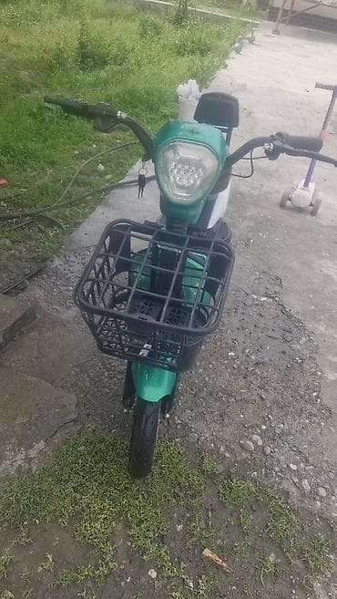 мото 110: Электровелосипед/электроскутер городского типа - Компактная рама с — 2