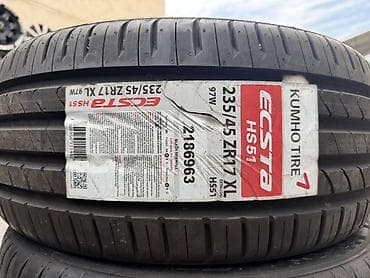 2020: 235/45/17 4 шт Новый фирма Kumho Корея год 2020 — 2