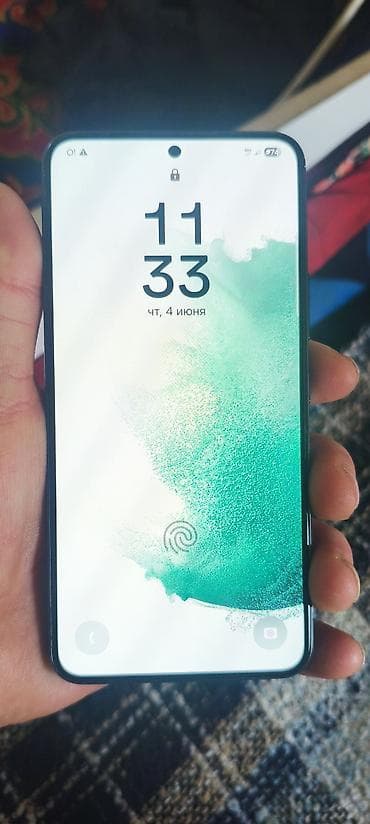 galaxy folder: Samsung Galaxy S22, Б/у, 256 ГБ, цвет - Зеленый, 2 SIM — 1