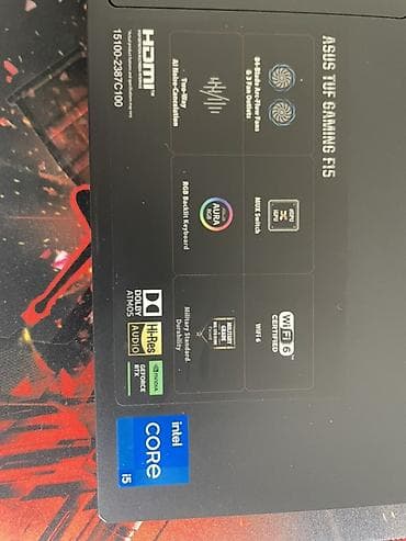 Техника и электроника: Игровой ноутбук ASUS TUF Gaming F15 RTX 3050 / i5 / 144 Гц Продаю — 3