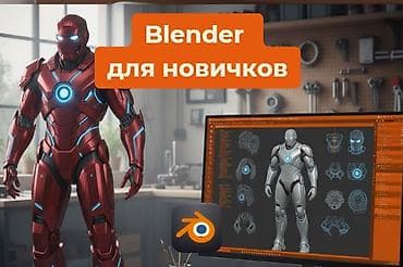 Услуги: Blender для новичков — индивидуальные занятия по 3D-графике с нуля — 1
