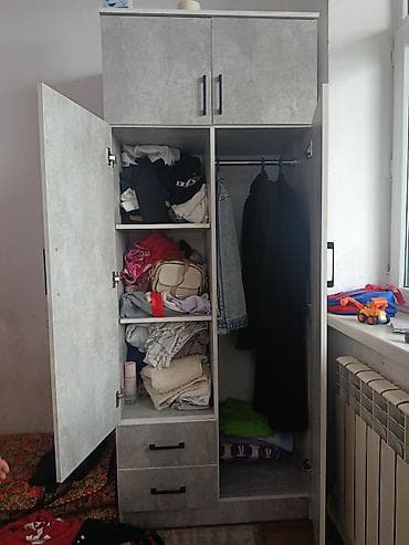 o store: Шифоньер, шкаф для одежды, Б/у, Прямой, ЛДСП — 2