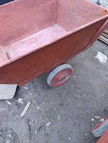 купить тачку садовую: Садово-строительная тачка и тележка, Стальная, Одноколесная — 10