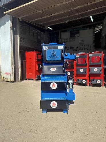 Твердотопливный котёл Для дома, Тип управления: Автоматический