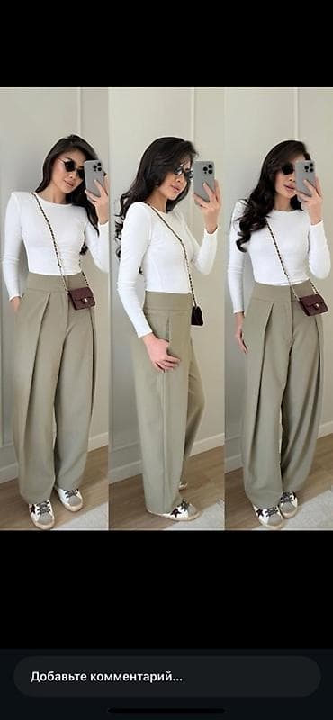 Брючный костюм, Палаццо, Италия, Лето