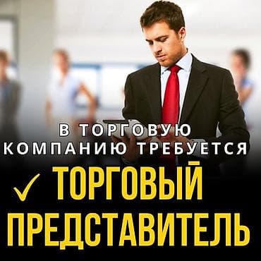 Требуется Торговый агент, График: Шестидневка, Без опыта, Карьерный рост, Полный рабочий день