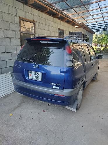 transporter multivan: Toyota Raum: 2000 г., 1.5 л, Автомат, Бензин, Универсал — 2