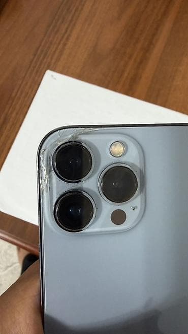 iphone 9: IPhone 13 Pro Max, Б/у, 256 ГБ, Графит, 75 % — 3