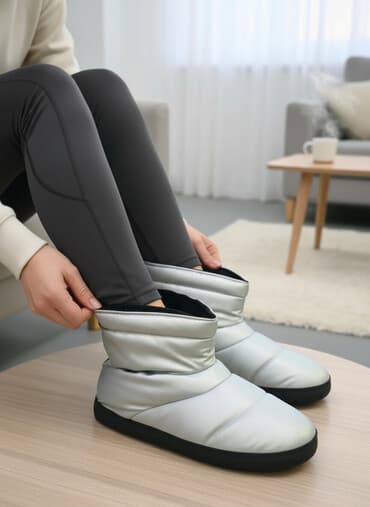 белорусская обувь для проблемных ног бишкек: Тёплые домашние тапки‑ботинки (room boots) - Тип: утеплённые тапки с — 1