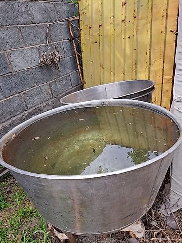 чайник титан: Большой металлический таз, предназначенный для хранения жидкостей или — 1