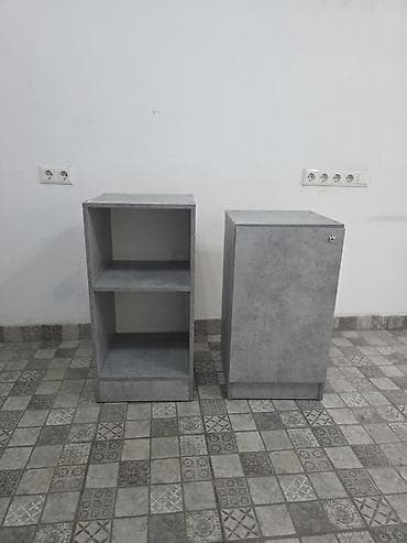 каменные мойки: Кресла, стул на колёсиках макияжное зеркало с тумбами, кушетка — 6