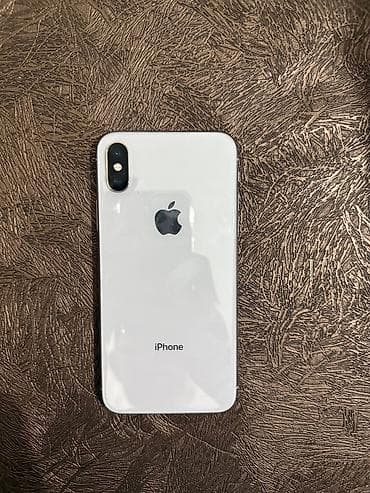 IPhone X, Серебристый