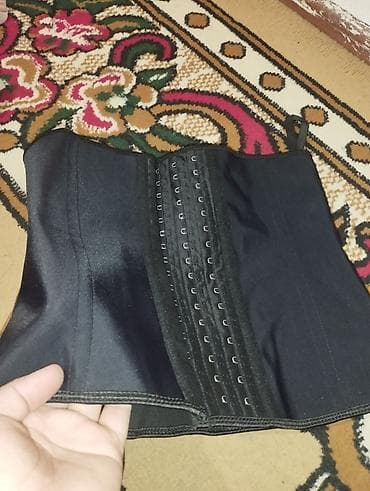 груди: Корректирующий корсет/пояс для талии (waist trainer), черный. - Тип — 3