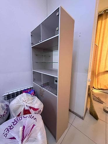 Кеңсе эмереги комплекттери: Кеңсе эмереги комплекти, ДСП, Өзү алып кетүү, түсү - Кызгылт — 3