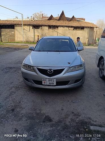 Mazda 6: 2004 г., 1.8 л, Ручные, Бензин, Седан