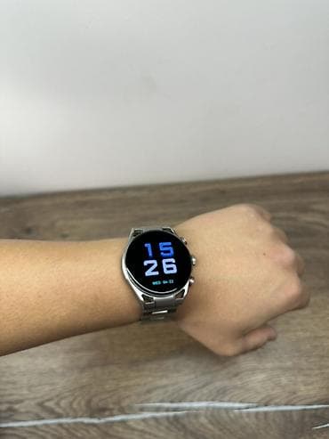 a 90: Умные часы c круглым сенсорным дисплеем и металлическим браслетом - — 4