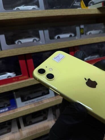 iphone 8s: IPhone 11, Б/у, 64 ГБ, Желтый, 78 % — 2