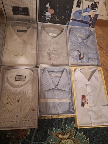 брендовая мужская одежда по низким ценам: Брендовые рубашки для взрослых по супер скидочным ценам почти задаром — 1