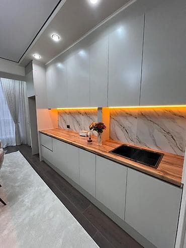 квартира в ала тоо: 2 комнаты, 52 м², Элитка, 6 этаж, Дизайнерский ремонт — 3