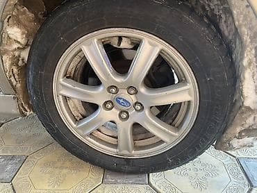 шына 205 55 16: Дөңгөлөктөр монтажда 205 / 60 / R 16, Колдонулган, Комплект, тешиктери - 5 — 4