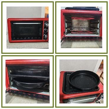 Мини-печь Dauscher (Made in Turkey), красный корпус. Основные at lalafo.kg Мини-печь Dauscher (Made in Turkey), красный корпус. Основные