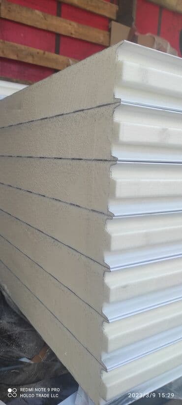 шоковая заморозка оборудование: Сэндвич панели PIR — 12