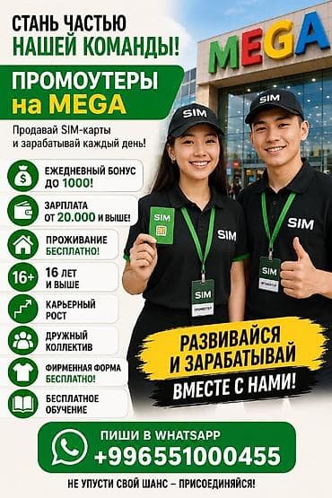 сколько зарабатывает официант в 16 лет: Вакансия: Промоутер в MEGA (продажа SIM‑карт) Что предстоит делать: - — 1