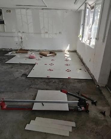 кафель коебуз: Дубалдарды коюу үчүн даярдоо, Дубалдарды грунттоо үчүн даярдоо, Плиткаларды кесүү | Карапа плиткасы, Керамогранит плиткасы, Айнек плитка | Тикелей төшөө, Диагоналдуу төшөө, Горизонталдуу төшөө 6 жылдан ашык тажрыйба — 4