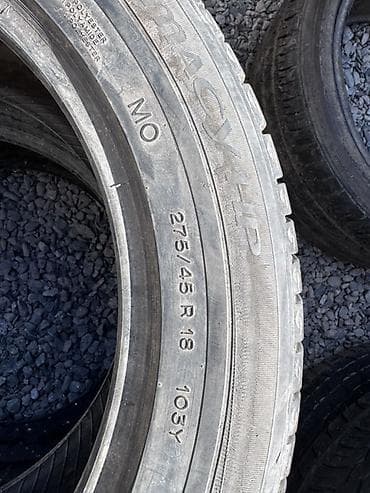 bmw g12: Летние шины 275/45 R18 103Y, маркировка MO (для Mercedes-Benz). 2 пара — 2
