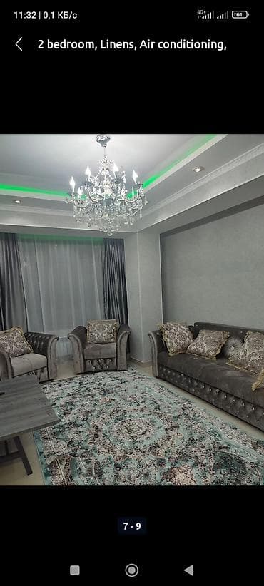 rent: Уютные, чистые квартиры в элитном доме в центре города Бишкек сутки — 5