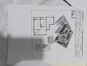 Двухкомнатная квартира в ЖК Jalal-Abad Marina - Номер квартиры: 28 -