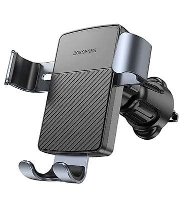 bluetooth kit: Автодержатель BOROFONE BH118 Refined gravity car holder (black metal — 4